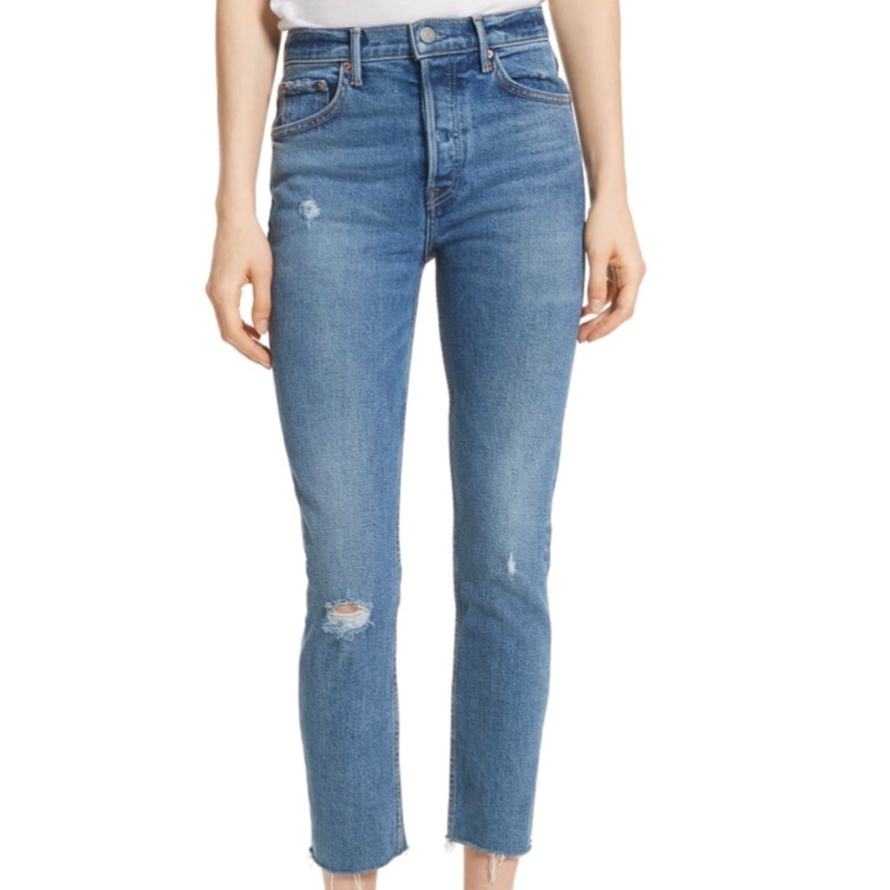 GRLFRND Karolina high rise skinny jeans